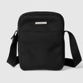 Gucci Tag small crossbody bag - black GG canvas