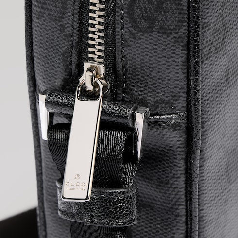 Gucci Essence Classic mini bag - black GG canvas