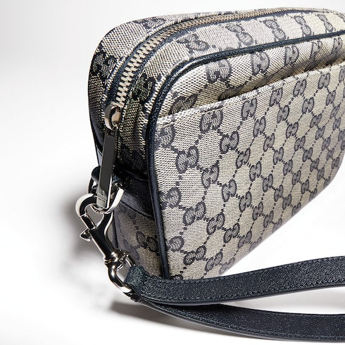 Gucci Essence Classic small crossbody bag - blue GG canvas
