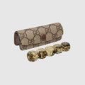 Dice set - beige and ebony GG Supreme