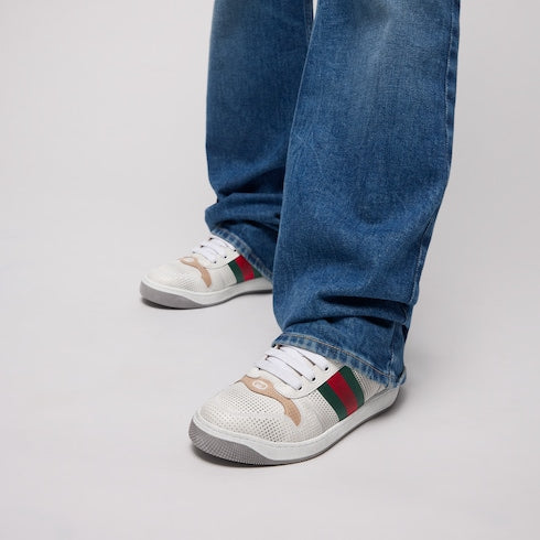Women's Screener sneakers - white leather