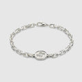 Gucci Interlocking chain bracelet - 925 sterling silver