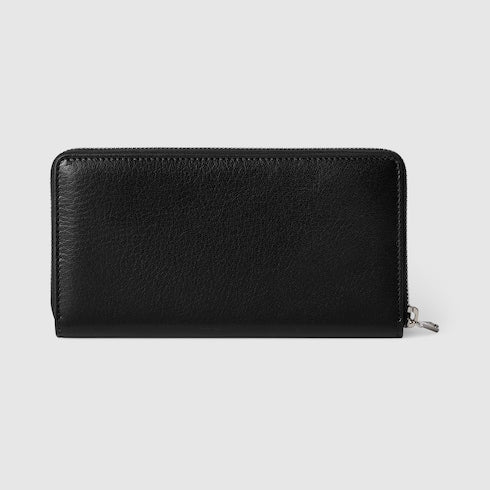Lira zip around wallet - black leather