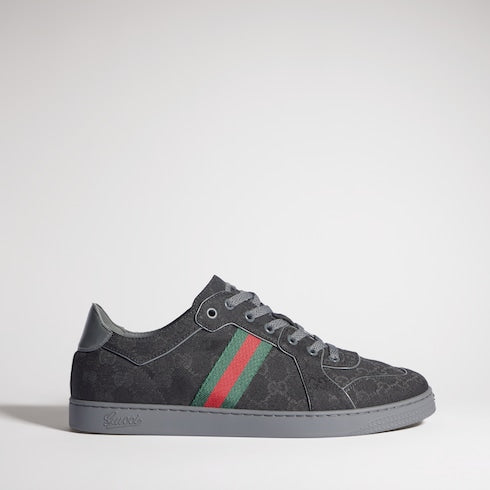 Men's Stretch low-top sneaker - black GG canvas