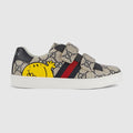 Children's Gucci Ace sneakers - beige and blue GG Supreme