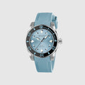Gucci Dive watch, 36mm - light blue rubber