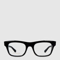 Rectangular optical frame - black