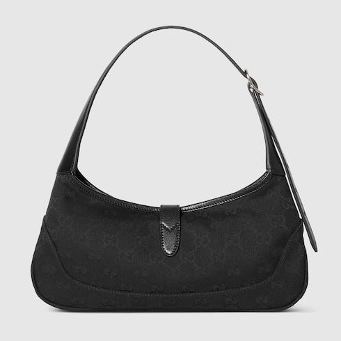 Jackie Slim medium shoulder bag - black GG canvas