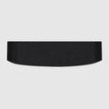 Satin cummerbund - black