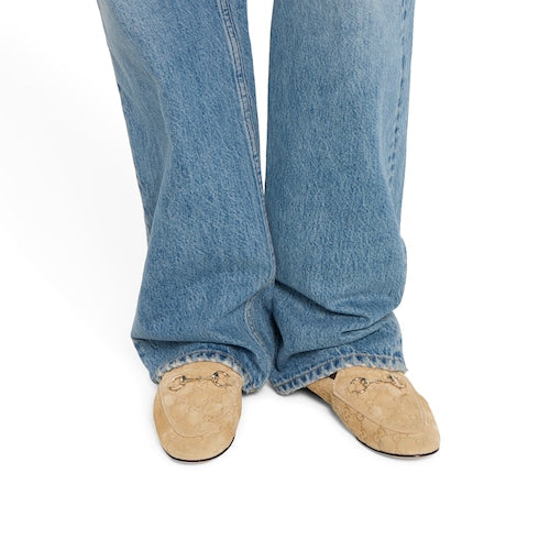 Women's Jordaan loafer - beige GG suede