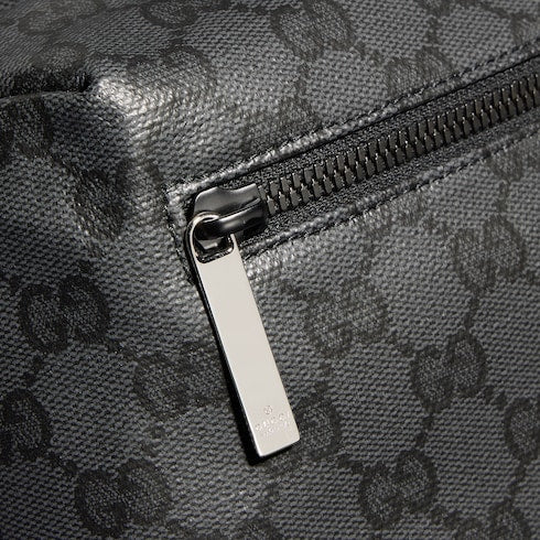 Gucci Essence Classic medium backpack - black GG canvas