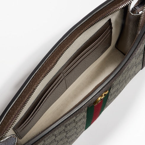 Ophidia medium pouch - beige and ebony Supreme