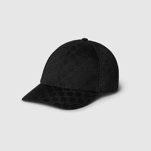 GG ripstop baseball hat - black