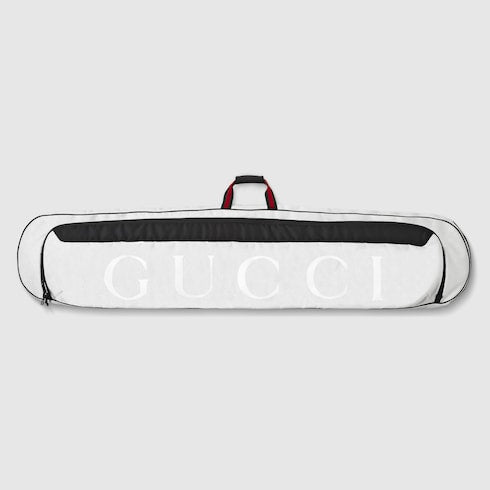 Gucci x HEAD snowboard - silver, white and black