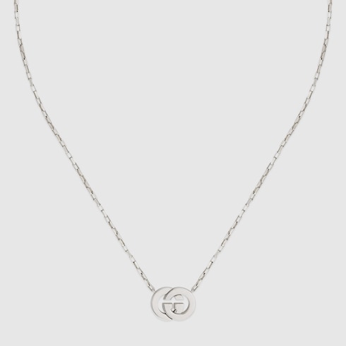 Gucci Interlocking pendant necklace - 925 sterling silver