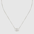 Gucci Interlocking pendant necklace - 925 sterling silver
