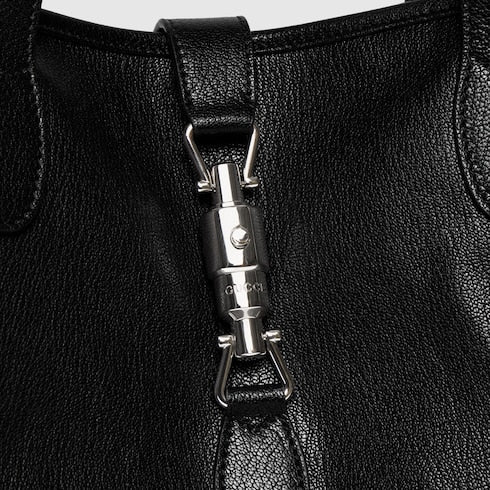 Gucci Jackie medium tote bag - black leather