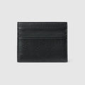 Aria card case - black GG leather