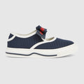 Toddler sneakers with Web - dark blue canvas