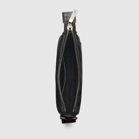 GG Black small messenger bag - black GG Supreme