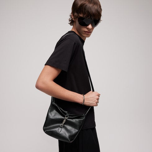 Mini bag - black leather