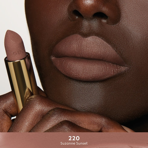 120 Sonia Light Beige, Rouge à Lèvres Mat Lipstick - 220 Suzanne Sunset