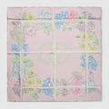 Printed silk twill carré - multicolor