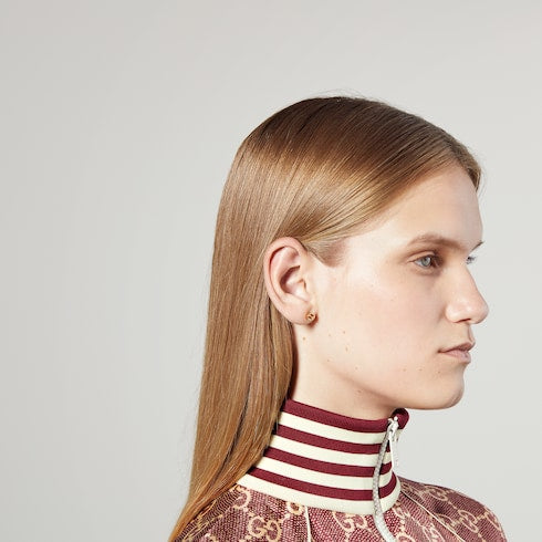 gold earrings - Gucci Interlocking 18k