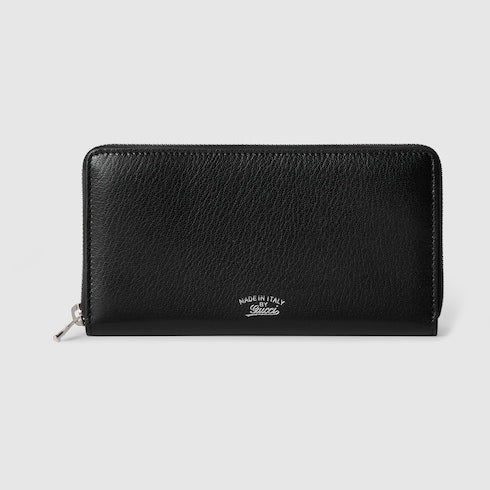 Lira zip around wallet - black leather