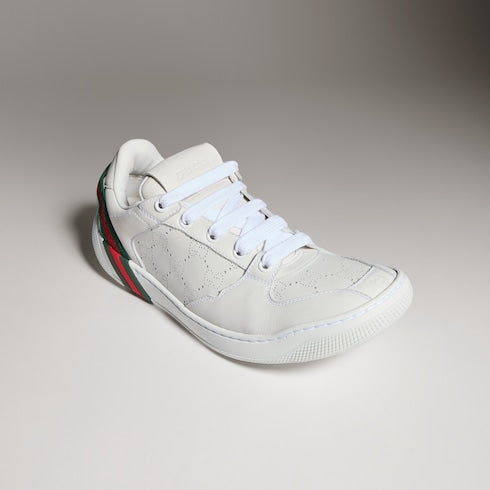 Women's Screener sneaker - white GG leather