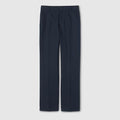 GG cotton gabardine pants - blue
