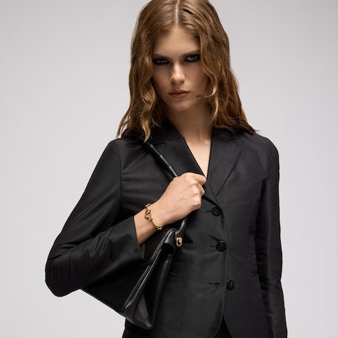 Horsebit chain bracelet - gold-toned brass